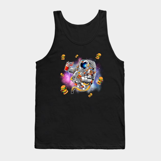 Astro Burguer Tank Top by HARKO DESIGN